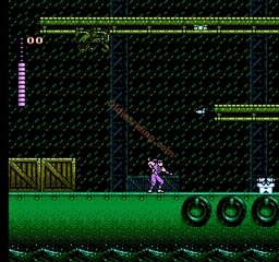 une photo d'Ã©cran de Blue Shadow sur Nintendo Nes